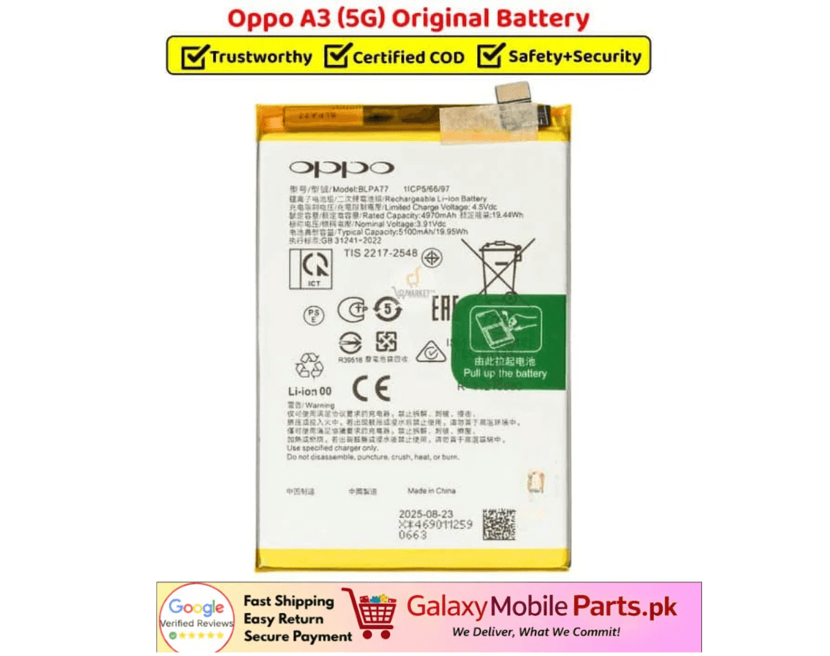 Oppo A3 5G Original Battery